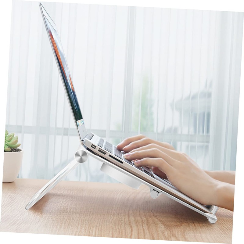 OSALADI Laptop Stand Height and Dual Cooling Fans Ergonomic Notebook
