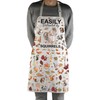 MBMSO Squirrel Apron with Pockets Easily Distracted by Squirrel Gift