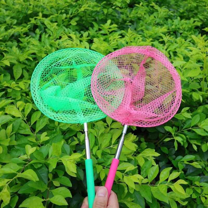 Outdoor Exploration Telescopic Bug-Catching Nets, Fishing Nets, Butterfly Nets for