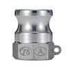 2 pcs Aluminum cam lock fittings (3/4" Part A) cam