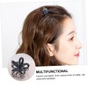 VICASKY Mini Hairpin Clips 2 Pack Decorative Hair Clamps for