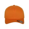 Flexfit Unisex Wooly Combed Baseball Cap, Orange (Orange), xxl