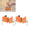2 x Cabinet Clamp, Quick Assembly, Face Frame Clamp, Aluminium