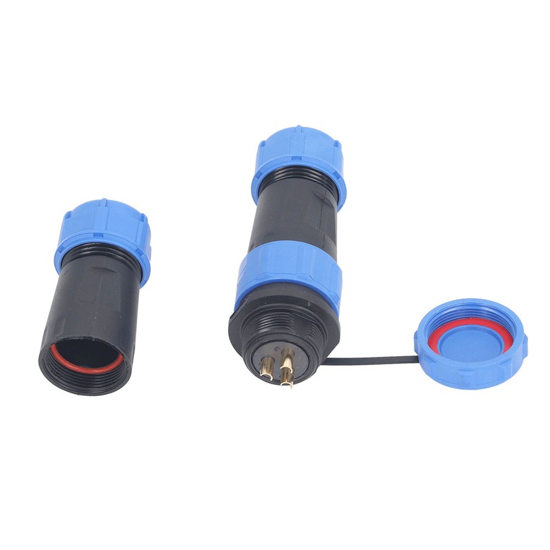 3PCS SP21 3 Pin Aviation Plug Socket IP68 Waterproof Sealing