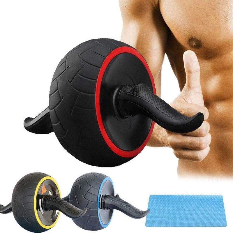 Keep Fit Wheels No Noise Abdominal Wheel Round Ab Roller