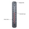 Wall Thermometer 215mm - Stylish Room Thermometer - Made in