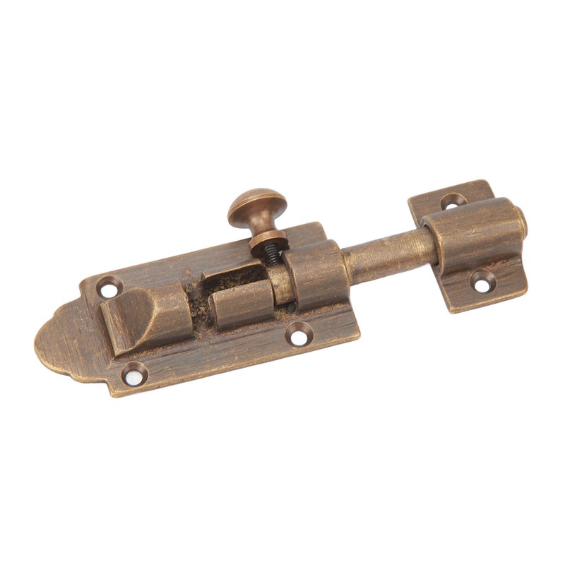 Barrel Bolt Buckle Rust Proof High Hardness Brass Antique Sliding