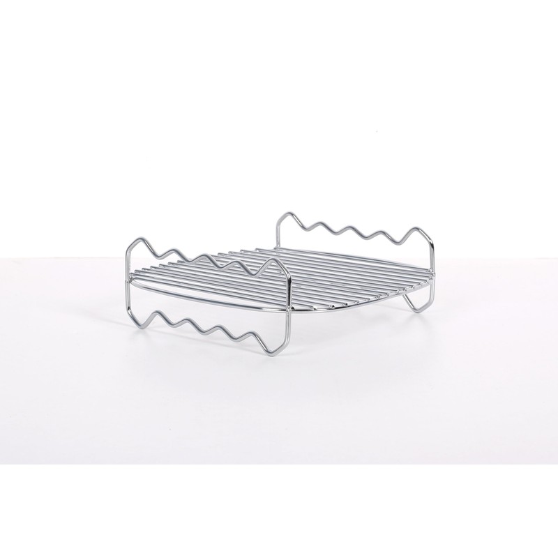 Air Fryer Grilling Rack, Nickel Chromium Plated, Large, Fits Multiple