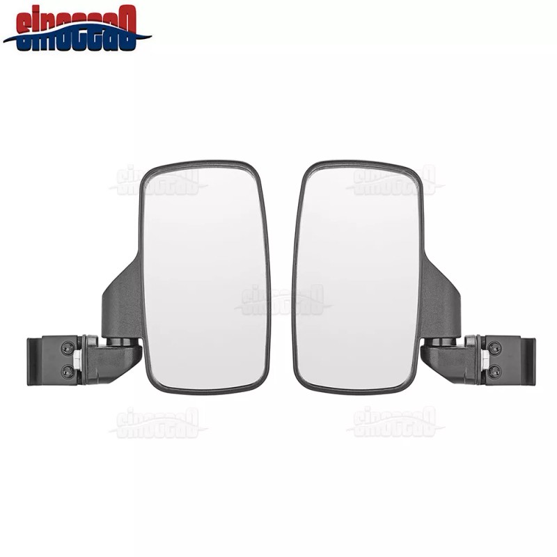 sinocea0 2x Side Folding Rear View Mirrors For Can-Am Defender