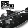 G-PLUS Projector Headlights Assembly Halogen Compatible with Mazda 3 4-Door