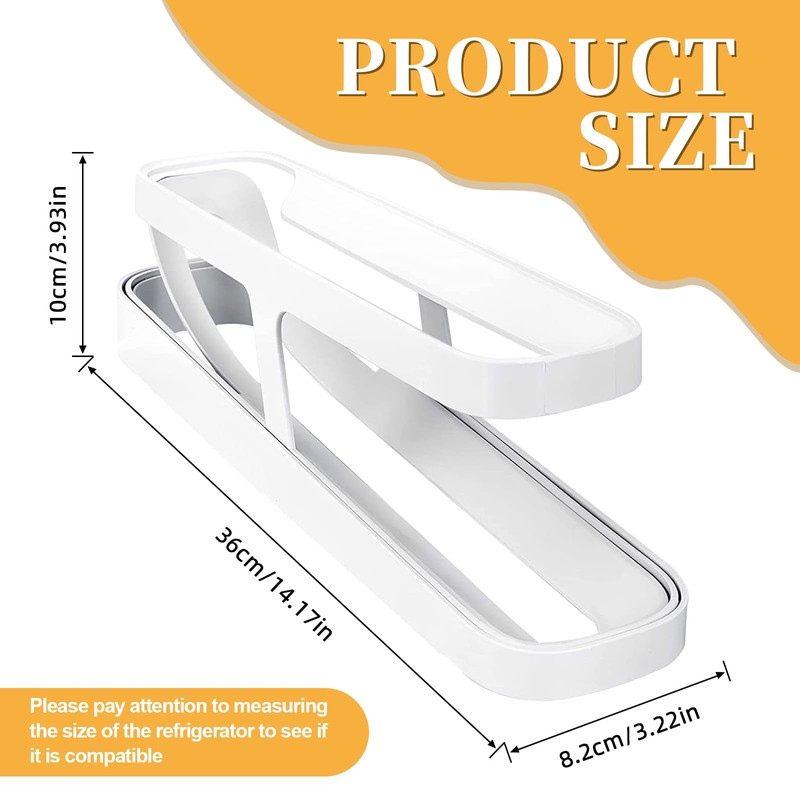 Egg Holder, Egg Dispenser Egg Holder Fridge Egg Storage Box