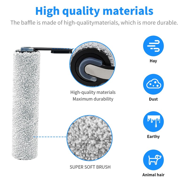 MULTIM Cordless Wet and Dry Vacuum Cleaner Roller Brush Compatible