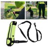 QANYEGN Waist Dog Lead, Waist Belt Bungee Lead, Hands-Free Dog