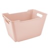 keeeper 12 Litre Textured Storage Box Lotta Nordic Pink