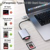 Professional CFexpress Type B and SD Dual-Slot Memory Card Reader