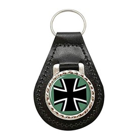 Giftshop UK Federal Defense Forces of Germany (Federal Defense Forces) Leather Keyring