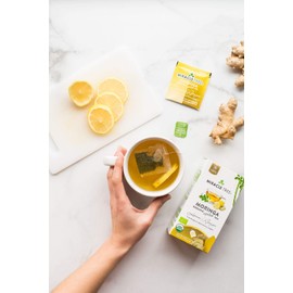 Miracle Tree - 3 Count of Organic Moringa Superfood Tea, 25 Individually Sealed Tea Bags, Lemon & Ginger (Keto, Detox, Energy/Immunity Booster, Vegan, Gluten-Free, Organic, Non-GMO, Caffeine-Free)