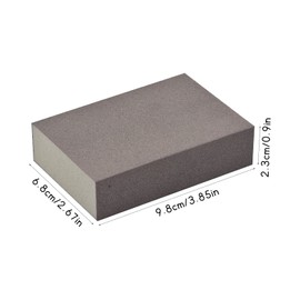 Sanding sponge, sanding sponge set, 12 pieces, sanding blocks, 60/80/100/120/180/220 grits, washable and reusable for hand sanders, polishing metal, wood, steel, stainless steel