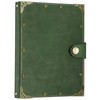 Vintage Leather Journal Notebook A5 Journa Refillable PU Leather Rivet