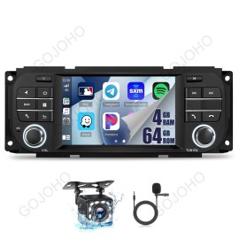 Cequent Unbranded 64GB Android Carplay Car Radio Stereo For Dodge Ram Jeep Grand Cherokee Chrysler