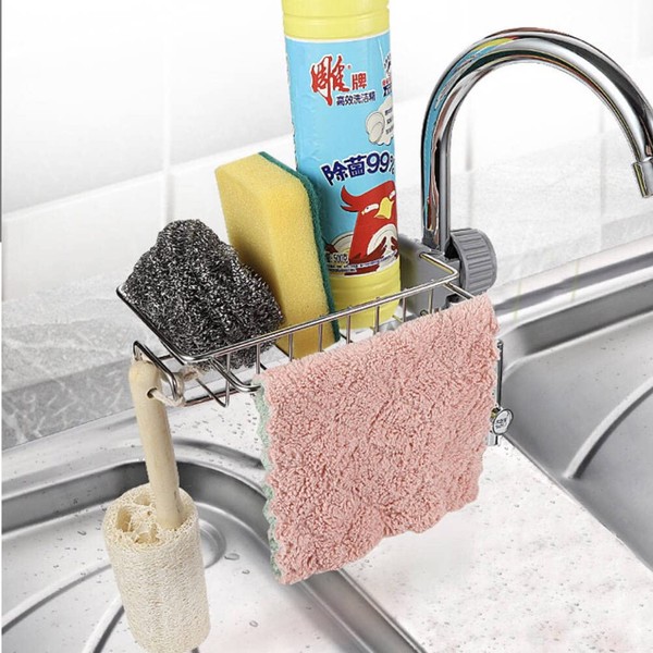 Kitchen rack Faucet rack Sink rack Soap holder Sponge drainer