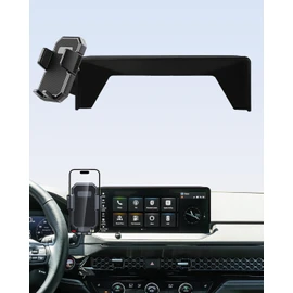 Car Phone Mount for 2023-2025 2026 Honda Accord Hybrid Sport /-L/EX-L/Touring/Prime (Only for 12.3-inch Screen) Auto Lock Car Phone Holder with Stroage Box Not Affect Air Vent (Not Fit for LX/EX/SE)