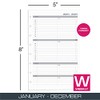 TUL® Discbound Weekly Refill Pages, Timed, Junior Size, January To