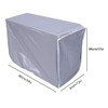 Outdoor Air Conditioner Cover Waterproof Dustproof Snowproof (86x30x56cm)