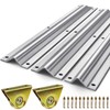 Otoolling 12ft Sliding Gate V Track Kit, 3 x 4ft
