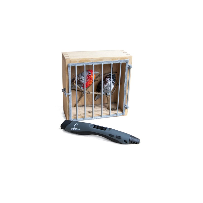 SCRIB3D Pen Filament Refills, 10 Colors, 100 Feet, 1.75mm PLA,