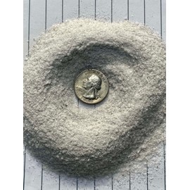 Rise Perspective Clear Quartz - 1mm and Smaller - powder - 2oz - 100% Crystal Life+LOVE! Cleansing Charging Forever! 1m(Clear Quartz)