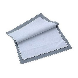 Grey Jewelry Care Cloth for Gold, Silver, Sterling, Platinum - 4x6