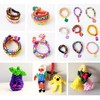 6000-Pack Rubber Loom Bands Making Kit,50PCS S-Clips10-Hooks,Colorful Rubber Bands Refill