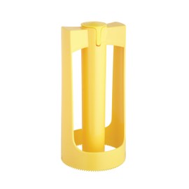 KitchenCraft KCPAPPLE Pineapple Corer and Slicer, Plastic, Yellow, 9 x 20 cm