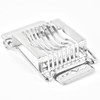 Eierschneider Edelstahl, Eischneidewerkzeug, Eierharfe, Eierpiekser, Kartoffelschneider, Wachteleierschere, Egg Slicer, Profi