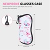 molshine Soft Sunglasses Case, Neoprene Zipper Glasses Case, Portable Glasses