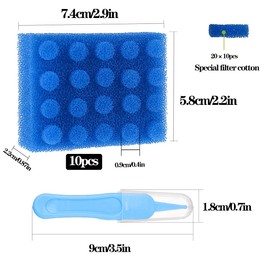 200 PCS Baby Nasal Aspirator Hygiene Filters with Nose Cleaning Tweezer for NoseFrida Nasal Aspirator Filters