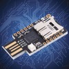 CJMCU- Virtual Keyboard Badusb USB TF Memory Keyboard ATMEGA32U4(Black )