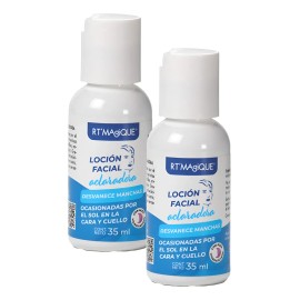 2 Pz Loción Aclaradora Rt Magique Con Acido Glicolico Todo Tipo De Piel Día/noche