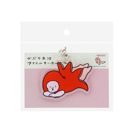 Sunstar Stationery S8349037 Kabori Seikatsu Keychain, Acrylic, Octopus Winer