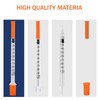100PACK 1CC Syringes with 30G 1/2" 13mm Needle, Lab Supplies