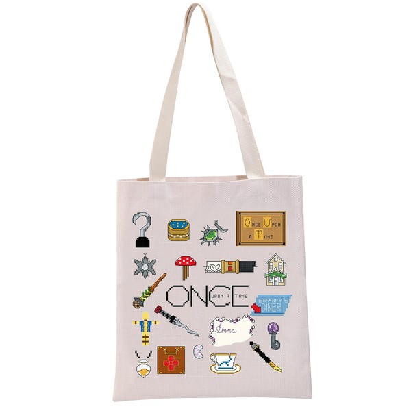 PYOUL OUAT TV Series Inspired Gift Once-U-A-T Tote Bag Adventure