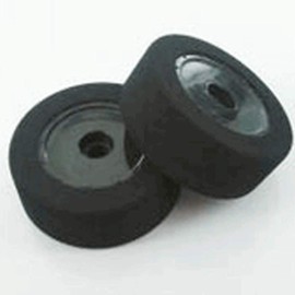 Johns Bsr Racing 1/10 Foam Custom Works Dirt Oval Rear Mounted Tires, Red (2), BXRC1026