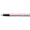 Sheaffer Agio Frosted Pink Nickel Trim Fountain Pen- Medium Nib