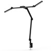 Mount-It! LED Desk Lamp with Adjustable Swing Arms and Clamp