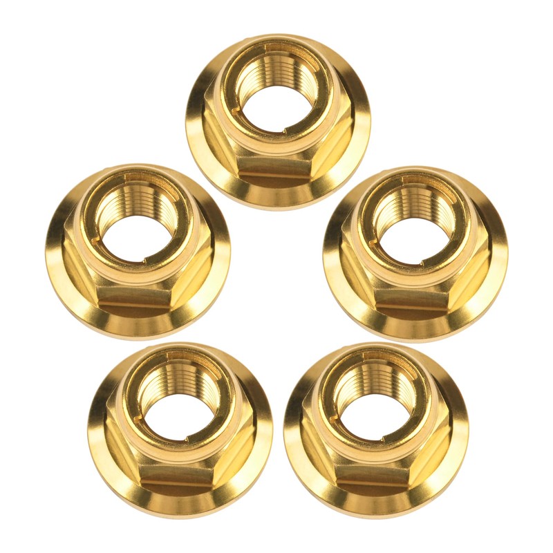 Ruifu Bike Motorcycle Titanium Nuts M6 / M8 / M10
