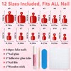 EternalClassic 144pc Press on Toenails for Women Toe Nail Press