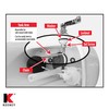Plumb Pak PP836-74VBL Universal Fit Toilet Handle Tank Flush Lever,