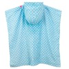Harry Bear Girls Towel Poncho Flamingo Blue One Size