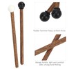 Rubber-Tipped Drumsticks Steel Drum Short Rubber Mallets Steel Tongue Drum